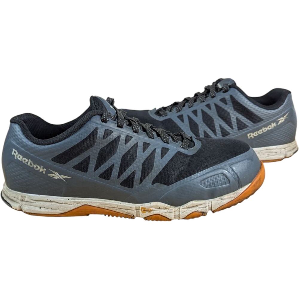 Reebok Work Shoes Composite Toe Mens Speed Tr Athletic Black 8.5 M RB4453 ASTM - Picture 2 of 16